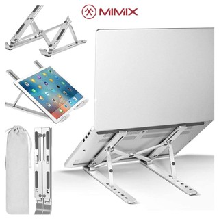 Giá đỡ laptop, macbook, ipad bằng NHÔM CAO CẤP - LOẠI 2 CHỐT, kệ đỡ máy tính tản nhiệt, gấp gọn, chịu lực siêu tốt
