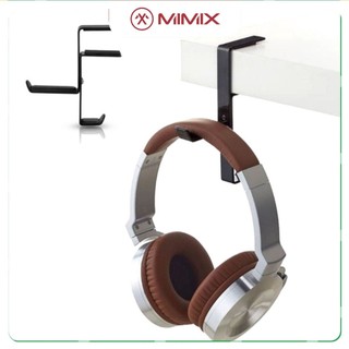 Giá đỡ tai nghe, móc treo cáp sạc kẹp dưới bàn tiện lợi tiết kiệm không gian DIGIMIX