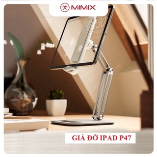 Giá đỡ kẹp Ipad Iphone Galaxy Tab dạng kẹp máy tính bảng tablet xoay 360 độ, chắc chắn P47