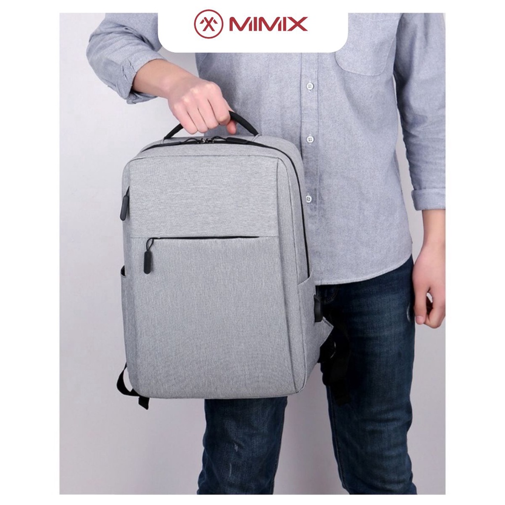 Balo Cho Học Sinh Đi Học Thời Trang Trend Giá Rẻ Đựng Sách Vở Laptop Nhiều Ngăn Nhiều Màu DIGIMIX