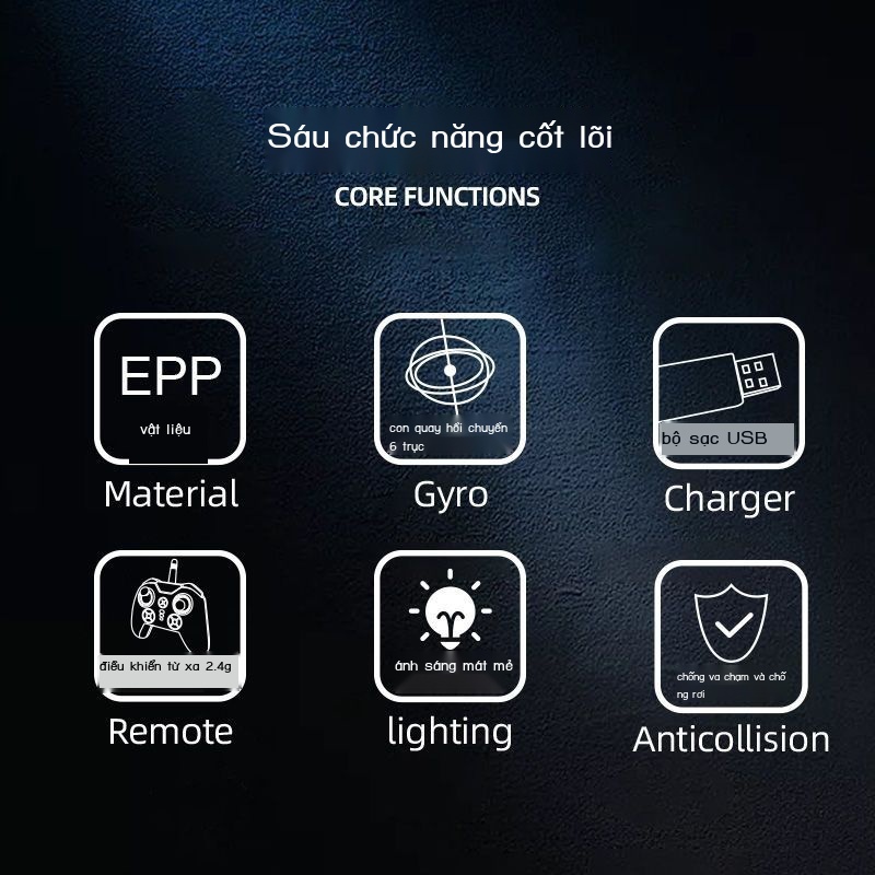 Cessna 182 điều khiển từ xa mô hình máy bay Airbus điện đồ chơi trẻ em