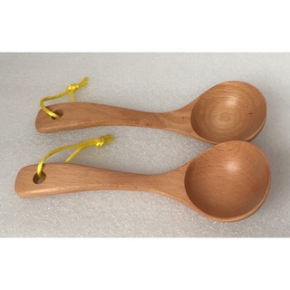 Bộ 2 Vá Canh Gỗ Beech Lớn Thanh Tú 25Cm