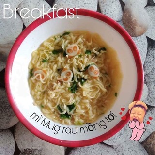Mỳ mug ăn dặm cho bé nội địa Nhật