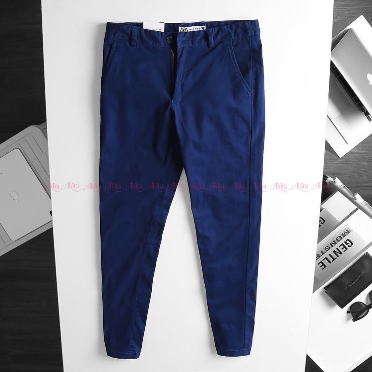 Quần kaki nam ống ôm, co giãn, thoải mái