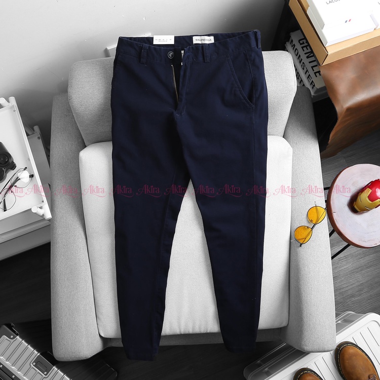 Quần kaki nam ống ôm, co giãn, thoải mái