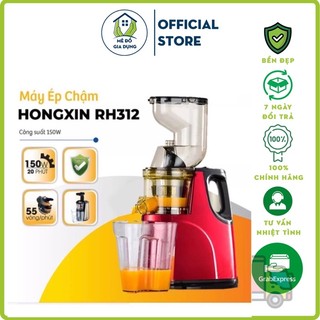 Máy ép HONGXIN RH-312,Ép Hoa Quả Nguyên Trái, Nghiền Ép Không Cần Cắt Nhỏ Tốc Độ Chậm công xuất 150W.