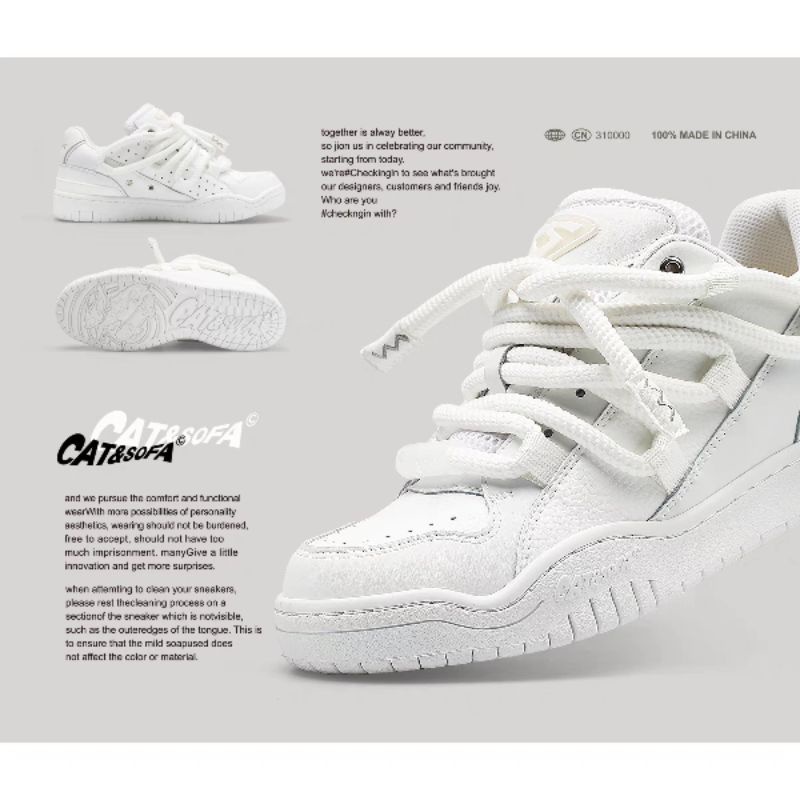 Giày Cat&Sofa Chính Hãng - Giày Sneaker Cat and Sofa Chuẩn Auth - Full Box - Tặng Kèm Phụ Kiện - AC300