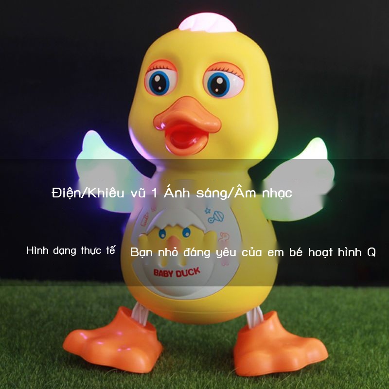 Vịt vàng điện hát múa đồ chơi trẻ em 01-3 tuổi