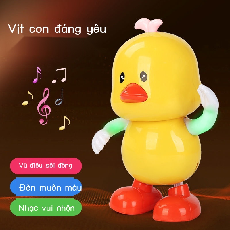 Vịt vàng điện hát múa đồ chơi trẻ em 01-3 tuổi