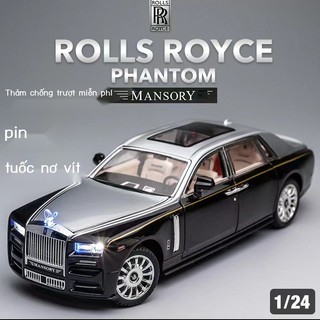 Rolls royce 1:24 hợp kim mô hình xe ô tô vật trang trí trẻ em