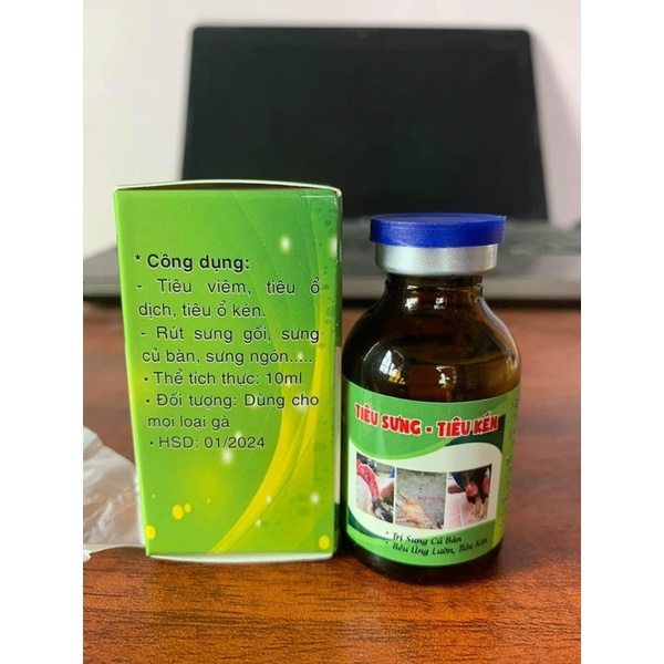 Tiêu kén tiêu sưng cho gà