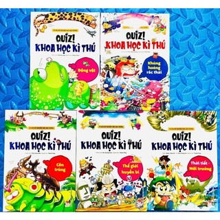 Sách- Quiz khoa học kì thú (Lẻ)