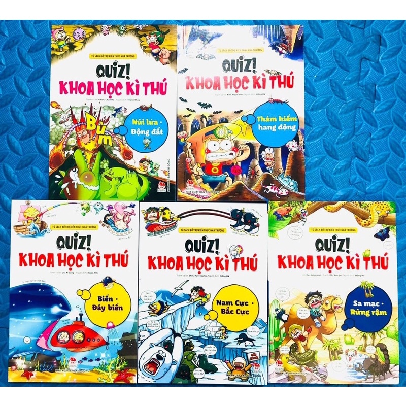 Sách- Quiz Khoa Học Kì Thú