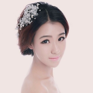 Trâm hoa hạt trai cài tóc dễ thương