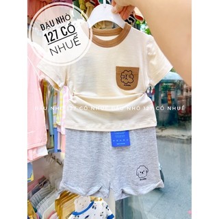 MOMPA Bộ cộc cotton mềm cho bé (áo lẻ,quần lẻ)