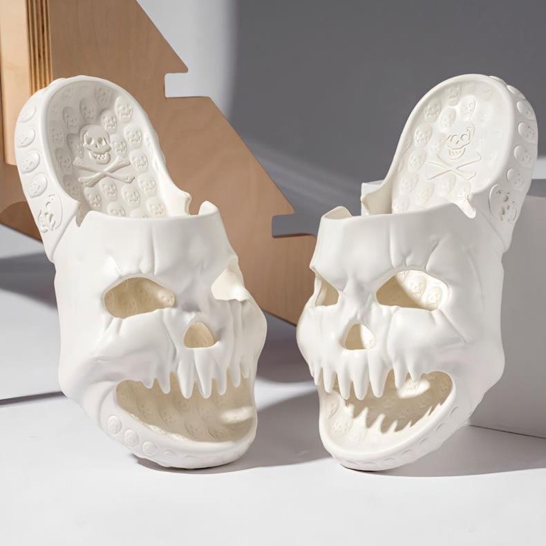 Dép Sandal Đi Trong Nhà Đế Dày Hình Đầu Lâu  HOT TREND 2023 Hàng Loại 1 SIZE 36-45