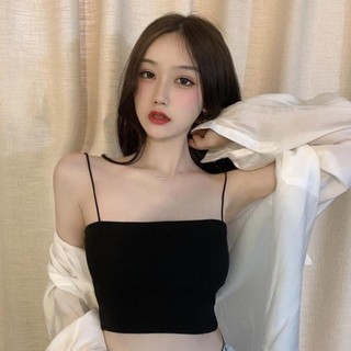 Áo 2 dây chất cotton cá sấu mềm và mát, chất dày dặn, dễ phối đồ AO4
