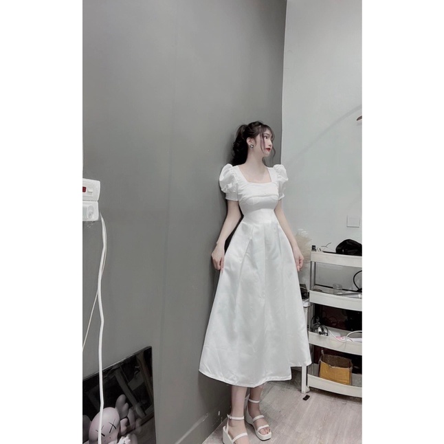 Đầm dự tiệc tapta Thiết Kế Dáng Xinh , Thời Trang Công Chúa Sang Chảnh Tiểu Thư Dự Tiệc Đi Chơi Lễ THỜI TRANG KME