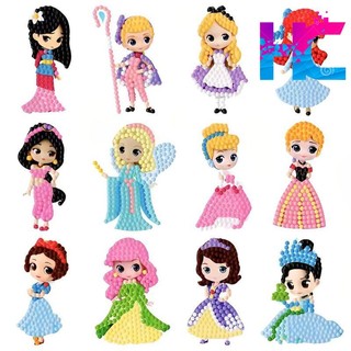 Sticker tranh đính đá , đồ chơi handmade - hang_chuan