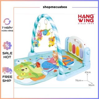   Hình mới 2023  Thảm Nhạc Cho Bé Sơ Sinh Nằm Chơi Kết Hợp Đàn Piano  Đồ Chơi Cho Bé Sơ Sinh Vận Động 4 Giác Quan 