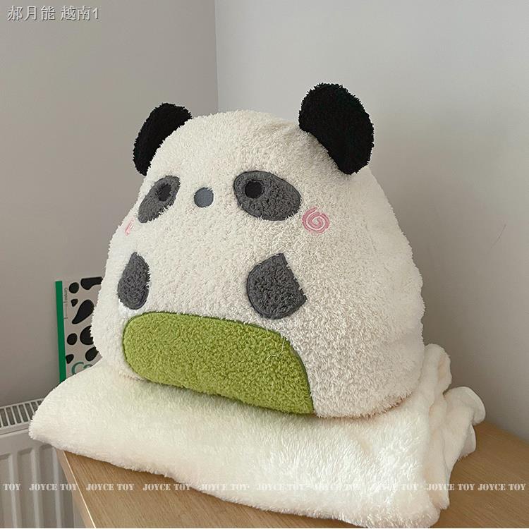 Bộ Chăn Gối Hình Gấu Trúc Hai Trong Một Dành Cho Văn Phòng / Xe Hơi