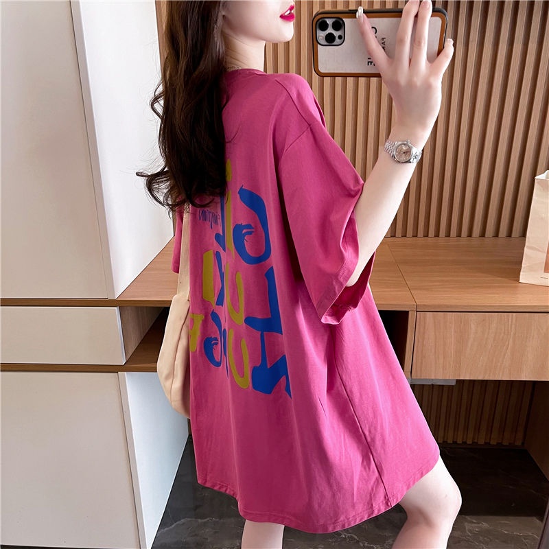 Áo Thun Tay Ngắn Dáng Rộng In Họa Tiết Graffiti Độc Đáo Cỡ Lớn Thời Trang Trẻ Trung