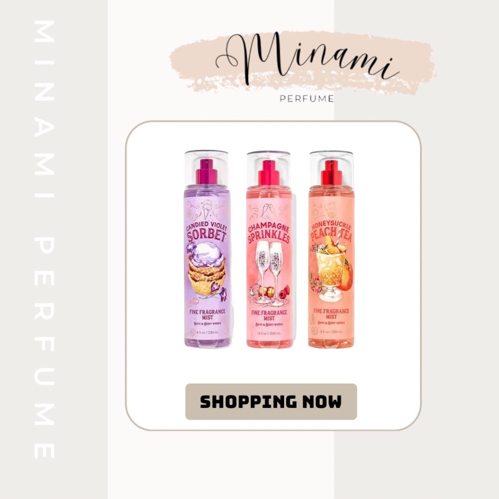 Xịt Thơm Body Bath and bodymist  Peach Tea