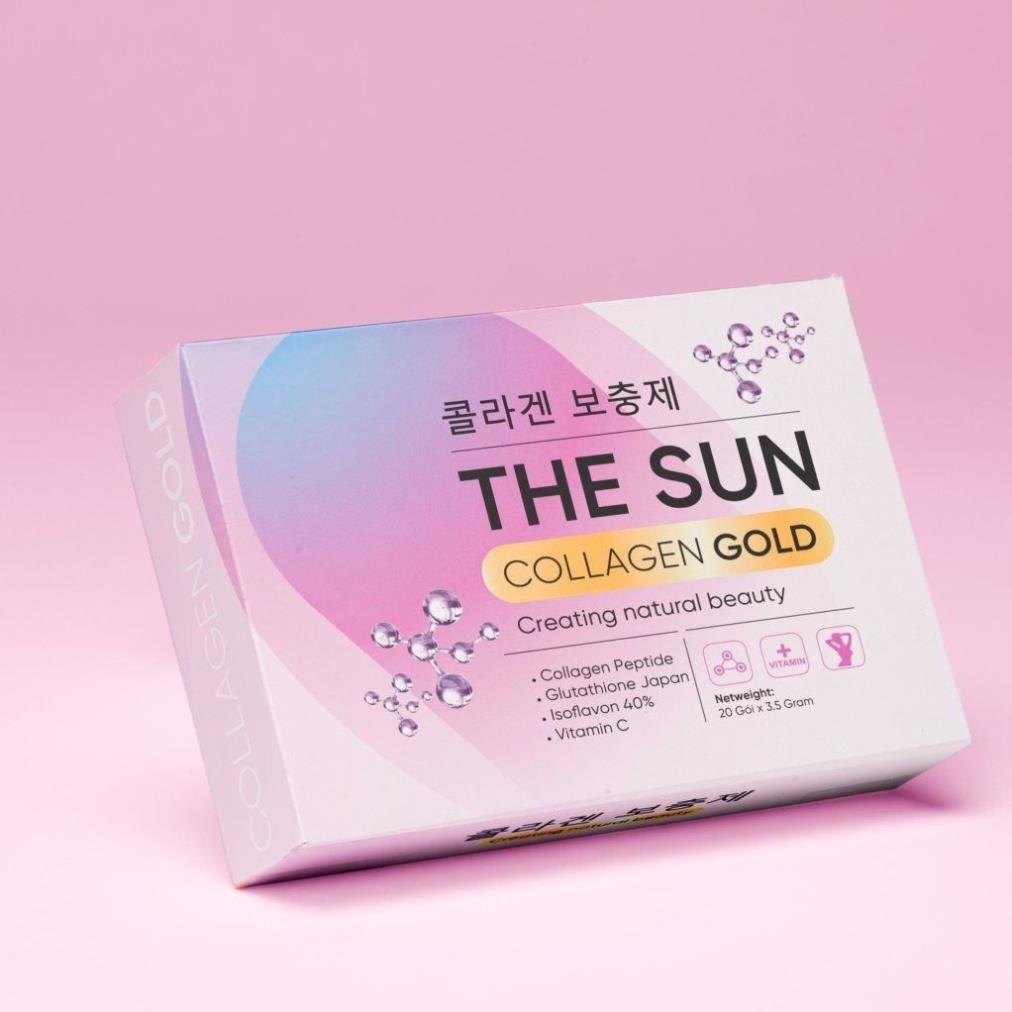 The Sun Collagen Hỗ Trợ Dưỡng Da, Giữ Dáng - Hộp 20 Gói- MINT SHOP