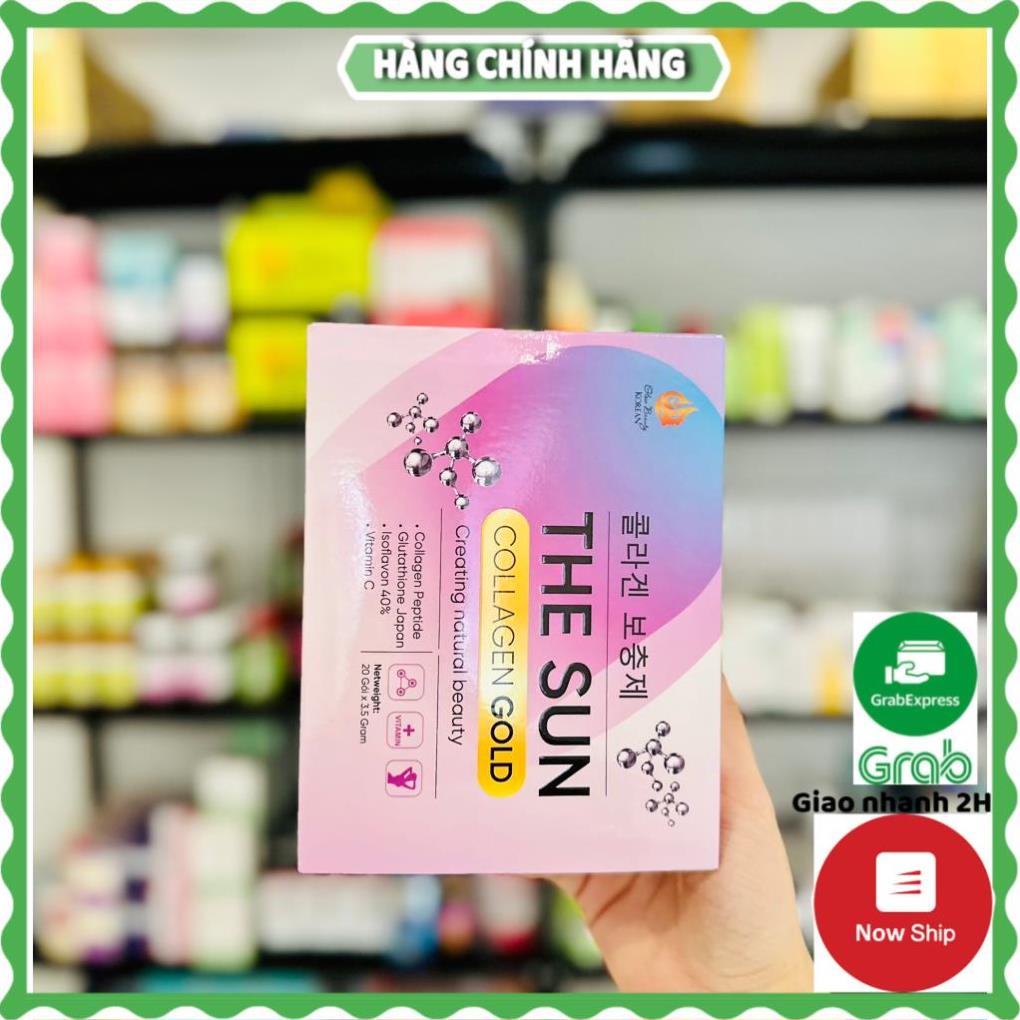 The Sun Collagen Hỗ Trợ Dưỡng Da, Giữ Dáng - Hộp 20 Gói- MINT SHOP
