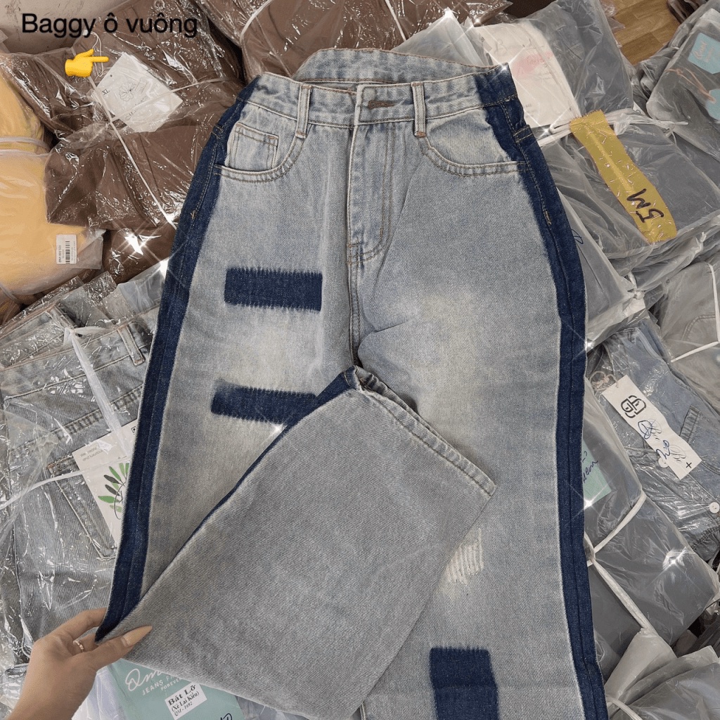(HCM) QUẦN BAGGY SUÔNG Ô VUÔNG THỜI TRANG FORM RỘNG , QUẦN  TÔN DÁNG SANG CHẢNH , ĐI CHƠI - SIÊU HOT (TN) THỜI TRANG KME
