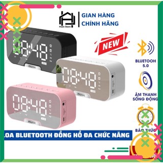 Loa bluetooth Q5 bản cao cấp nhất hiện tại, kiêm đồng hồ, báo thức,nghe nhạc, nghe đài FM, hiển thị đèn led