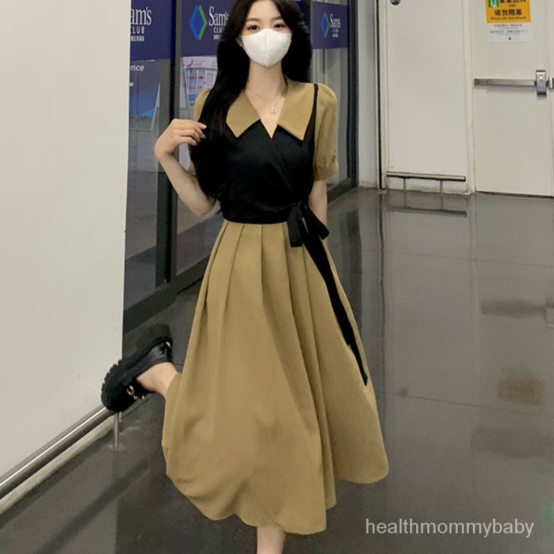 Trang Phục Cho Con Bú40-90kg Khóa Kéo Mở Dọc Váy Liền Cho Con Bú  Trang Phục Bà Bầu Mùa Hè Mẫu Mới