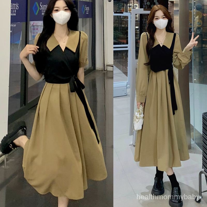 Trang Phục Cho Con Bú40-90kg Khóa Kéo Mở Dọc Váy Liền Cho Con Bú  Trang Phục Bà Bầu Mùa Hè Mẫu Mới