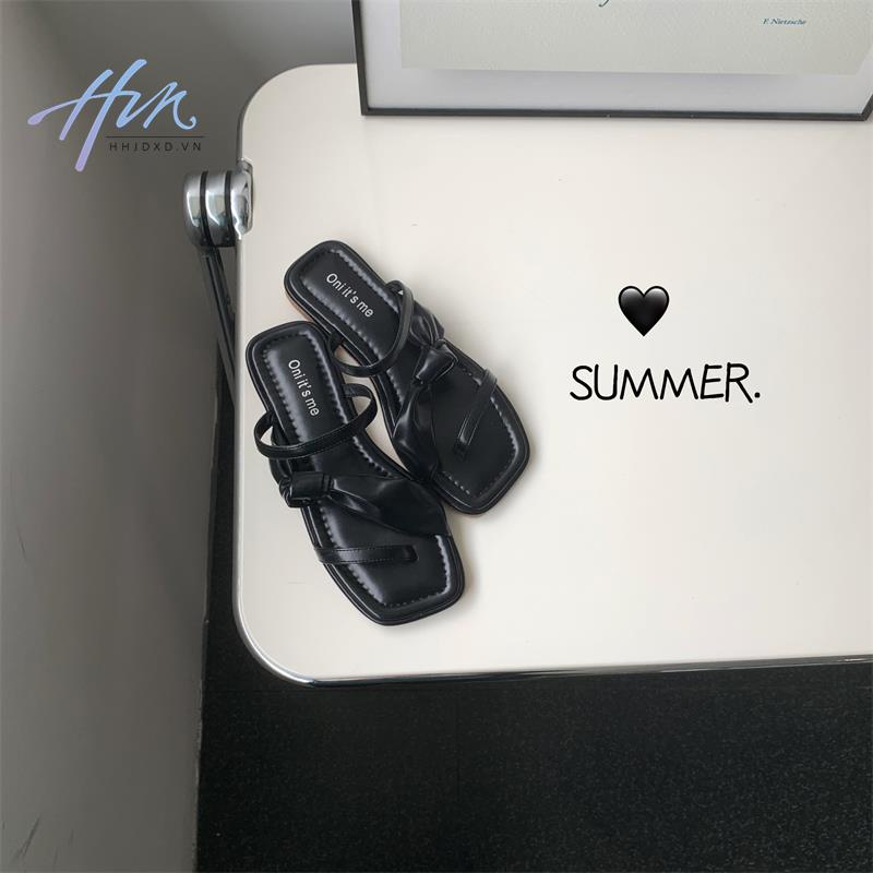Sandal Cao Gót Hở Ngón Thiết Kế Mới Thời Trang Mùa Hè Theo Phong Cách Pháp Cho Nữ