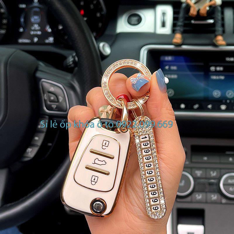 Vỏ Chìa Khóa 3 Nút Cho Xe KIA Morning Picanto Rio Carens Huyndai accent 2011