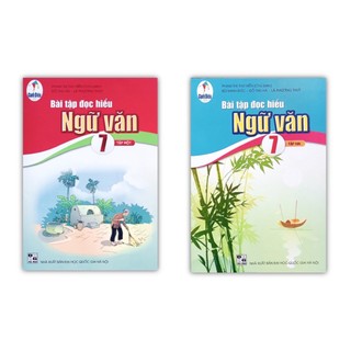 Sách - combo bài tập đọc hiểu ngữ văn 7 - tập 1 + 2