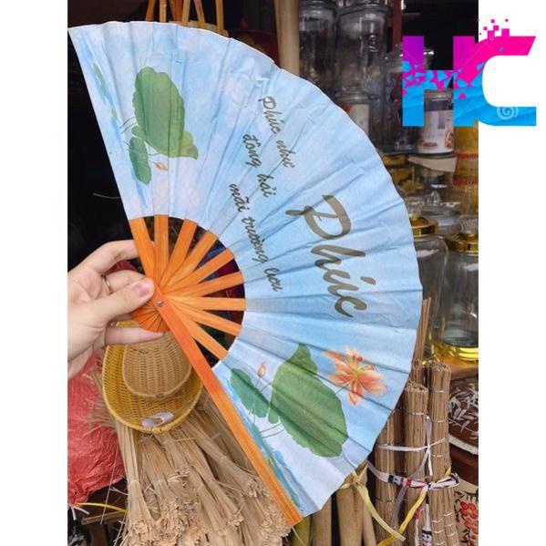 Quạt lụa, quạt giấy cầm tay - hang_chuan