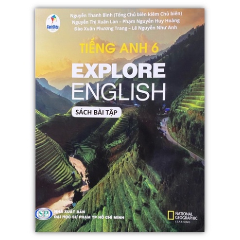 Sách - Tiếng Anh 6 Explore English - Sách Bài Tập (Bộ Cánh Diều)