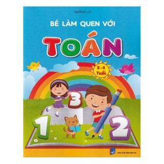 Sách bé tập làm quen với toán 3 4 tuổi