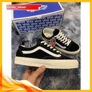 Giày vans vaul⚡️𝐒𝐢ê𝐮 𝐑ẻ⚡️ đen vạch trắng nam nữ