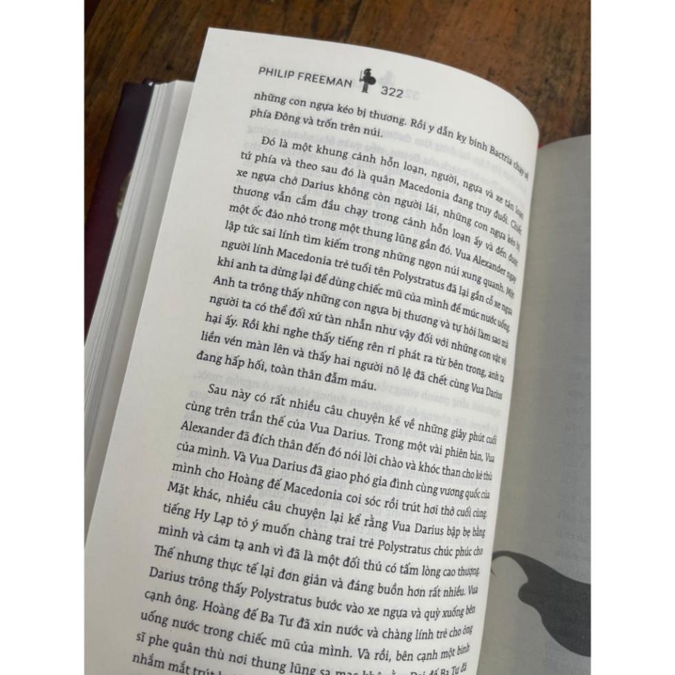 Sách – (Bìa cứng) Alexander Đại Đế - Huyền thoại xứ Macedonia – Philip Freeman – Nguyễn Vi Thiên Ái dịch - Bách Việt