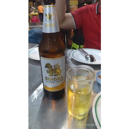 24 chai bia singha Thái Lan nội địa