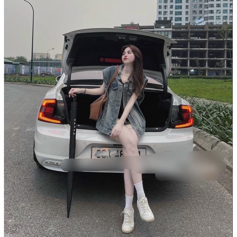 SỈ ÁO BÒ XÁT NÁCH TÚI NGỰC CHO NỮ Q929861