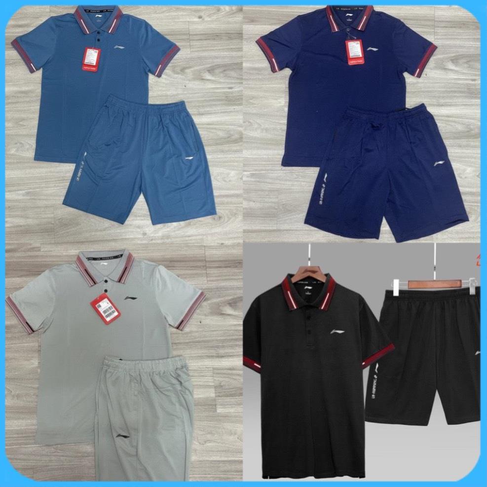 Bộ nam, đồ bộ thể thao nam cổ bẻ cao cấp chất liệu thun thể thao co giãn thấm hút mồ hôi SALE Sỉ Lẻ Ib | BigBuy360 - bigbuy360.vn