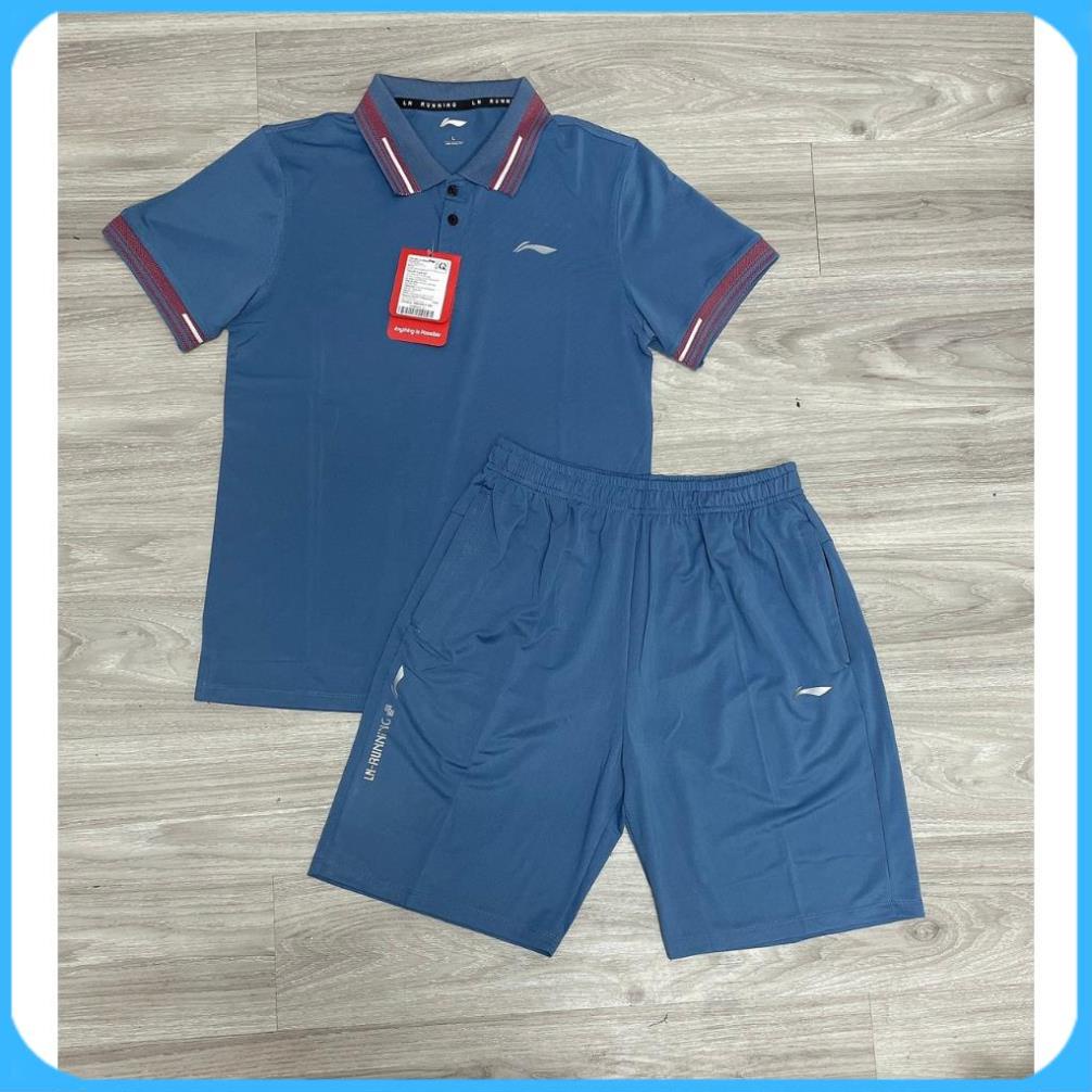 Bộ nam, đồ bộ thể thao nam cổ bẻ cao cấp chất liệu thun thể thao co giãn thấm hút mồ hôi SALE Sỉ Lẻ Ib | BigBuy360 - bigbuy360.vn