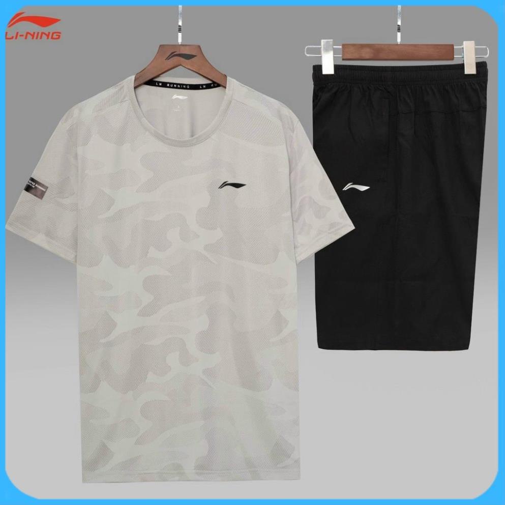 Bộ quần áo thể thao nam Lining thời trang mùa hè mát mẻ,bộ nam lining mùa hè cao cấp mẫu mới nhất năm nay | BigBuy360 - bigbuy360.vn
