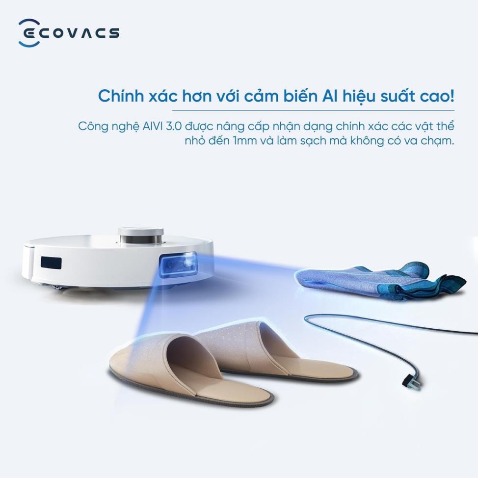 [Hỏa Tốc] Robot Hút Bụi Lau Nhà Ecovacs Deebot T10 OMNI - Bản Quốc Tế - BH 24 Tháng - Trợ Lý Ảo Yiko - Tự Động Xả Rác | BigBuy360 - bigbuy360.vn