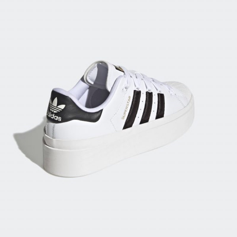 Giày adidas superstar bone black đế cao GH887