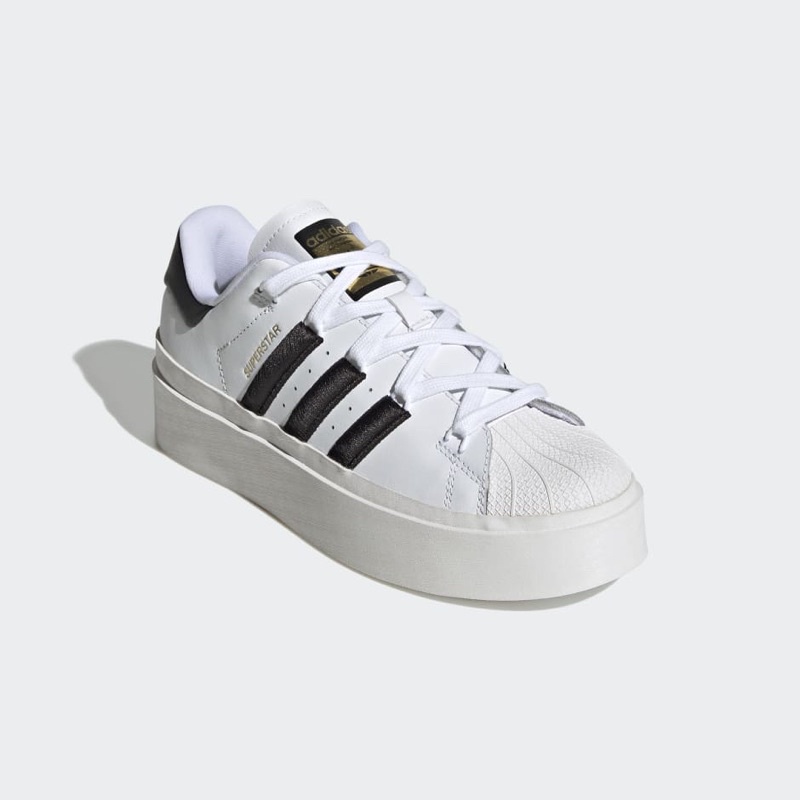 Giày adidas superstar bone black đế cao GH887
