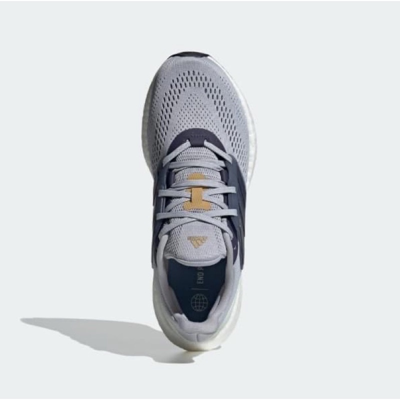 Giày adidas running pureboost xám xanh GX887
